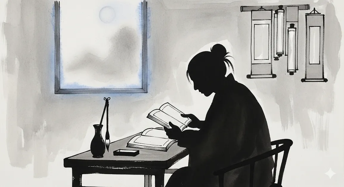 知恵と教訓を得るために研鑽する様子